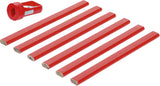 CARPENTER’S PENCILS | 175 MM | WITH SHARPENER | 7 PCS. (85853)