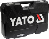 SOCKET SET 1/4", 3/8" & 1/2" 120PCS (YT-38801)