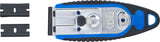 BADGE SCRAPER | 40 MM | WITH 6 PLASTIC SCRAPER BLADES (70912)