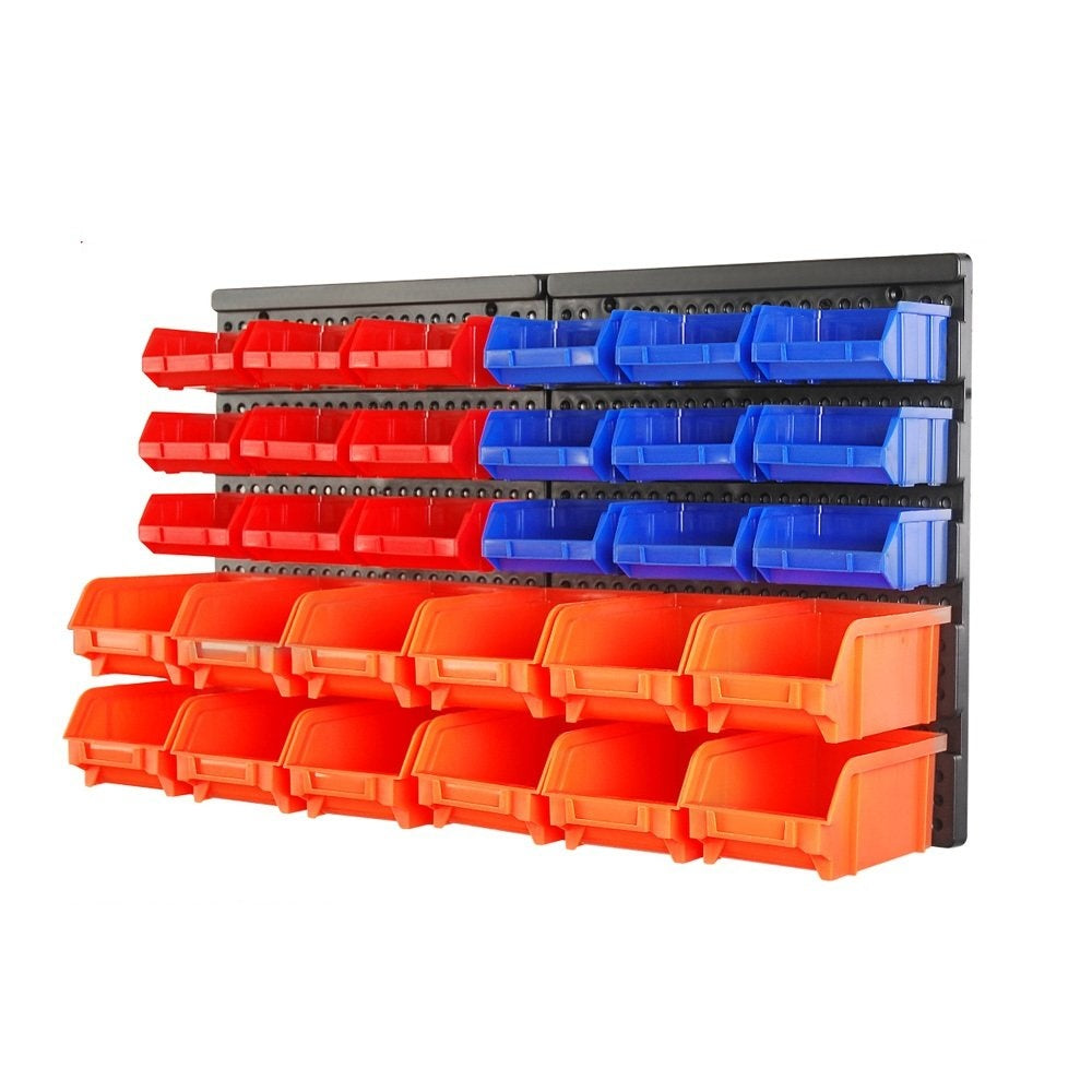 STAND WITH BOXES | WITH WALL MOUNTING PANEL | 30 PCS. (BN-002)