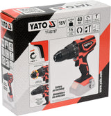 IMPACT DRILL DRIVER 18V 40NM - BODY (YT-82787)