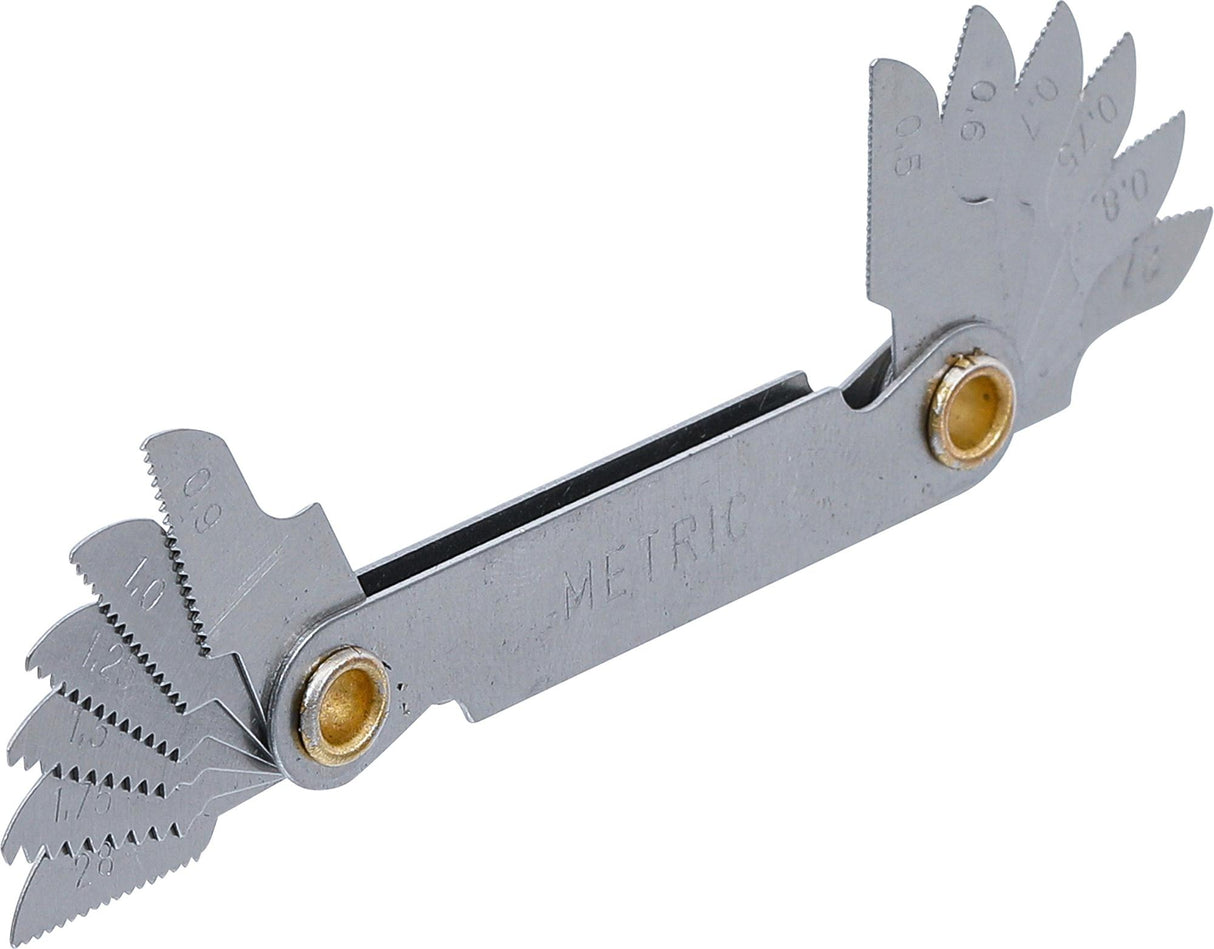 SCREWPITCH GAUGE | 12 BLADES | METRIC 0.5 - 1.75 MM (71039-12)