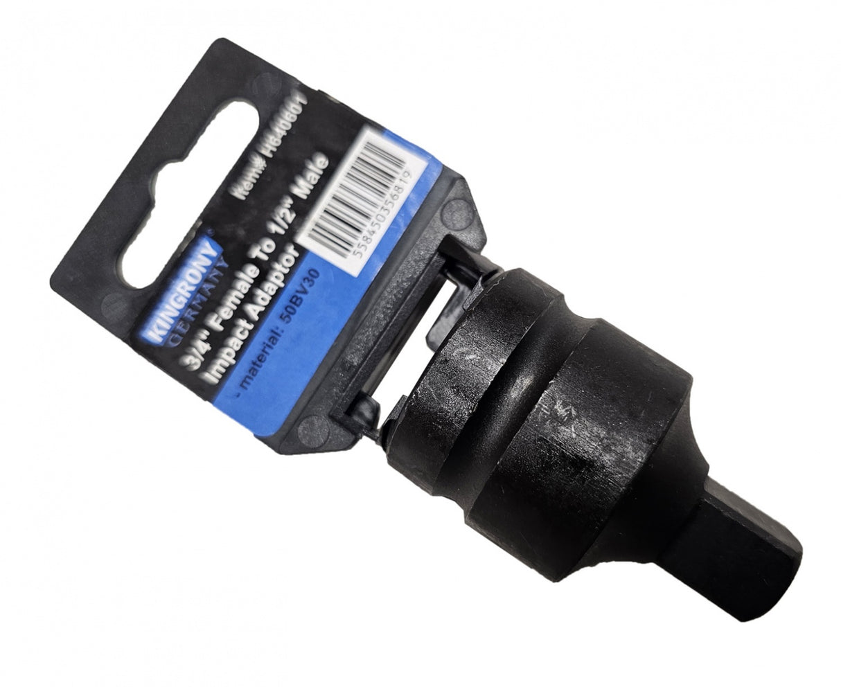 IMPACT ADAPTER | INTERNAL SQUARE 20 MM (3/4") - EXTERNAL SQUARE 12.5 MM (1/2") (H640601)