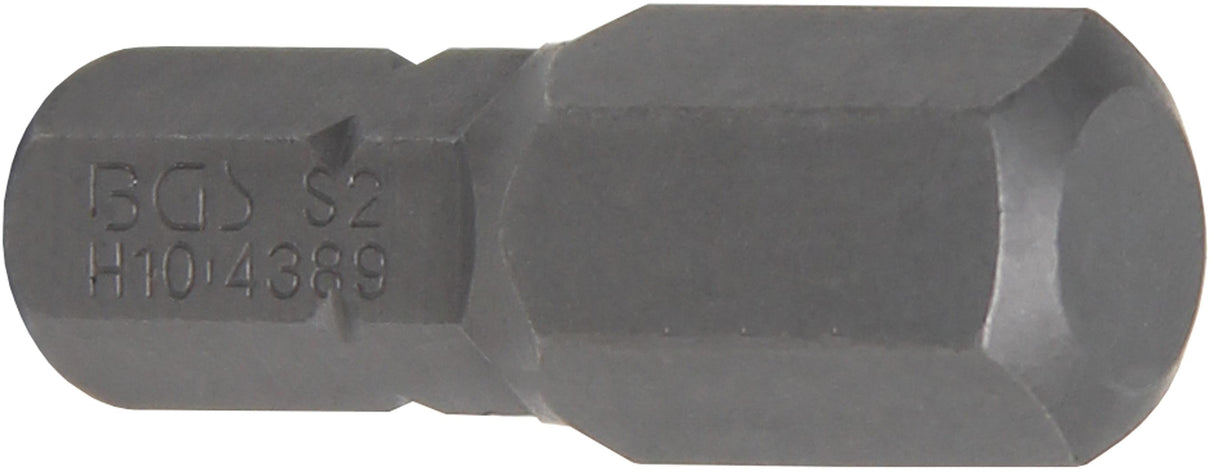 BIT | LENGTH 30 MM | 8 MM (5/16") DRIVE | INTERNAL HEXAGON 10 MM (4389)