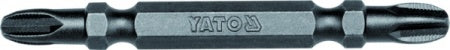 SCREWDR.BITS 1/4 65MM DOUBLE END PH3-PH3 (YT-7882)