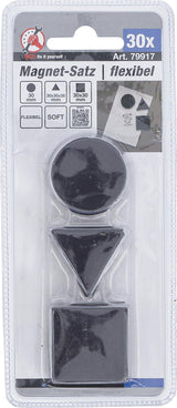MAGNET SET | FLEXIBLE | 30 PCS. (79917)
