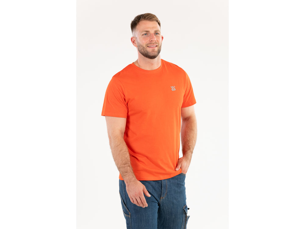T-SHIRT BASIC ORANGE S. S (YT-78482)