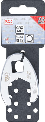 CROWFOOT SPANNER | 12.5 MM (1/2") DRIVE | 25 MM (1757-25)