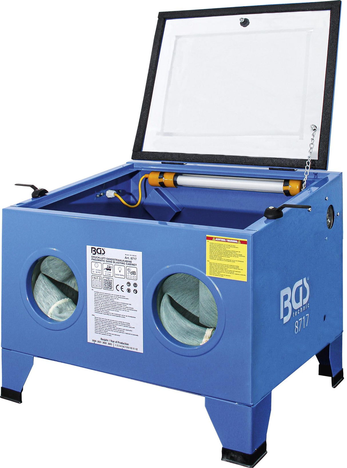 PNEUMATIC SAND BLASTING CABINET (8717)