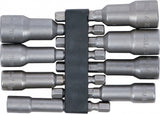 SOCKET SET, HEXAGON | 6.3 MM (1/4") DRIVE | 6 - 13 MM | 8 PCS. (2758)