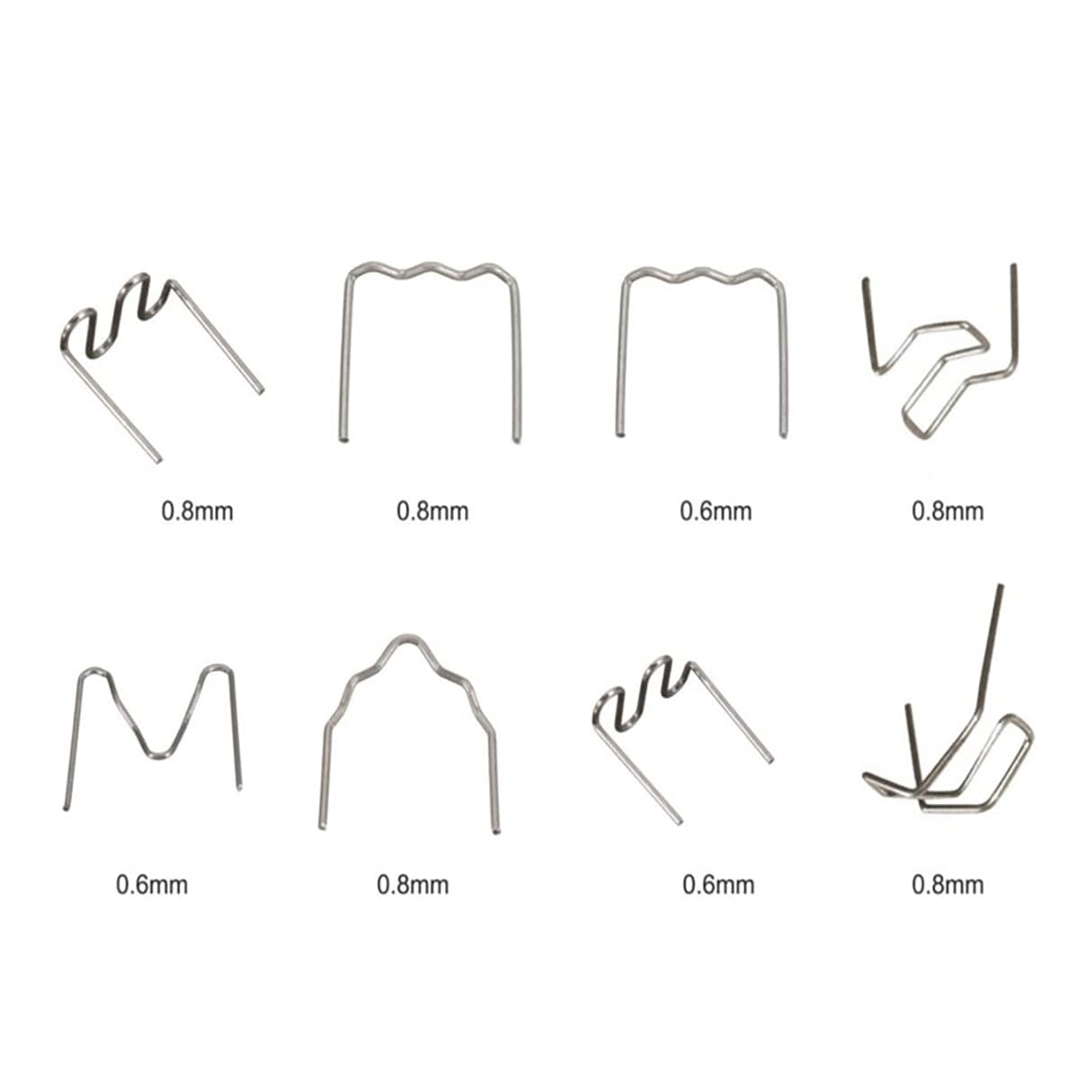 STAPLE SET | FOR PLASTIC REPAIR | (8X100 PCS.) 800 PCS. (S800S)