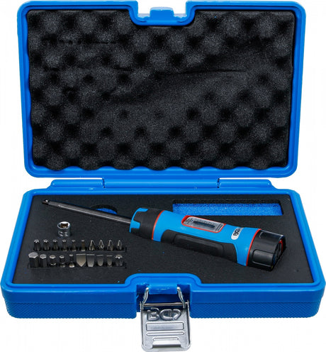 TORQUE WRENCH AND ACCESSORIES SET | 6.3 MM 1/4" | 1 - 8 NM | 22 PCS (7122)