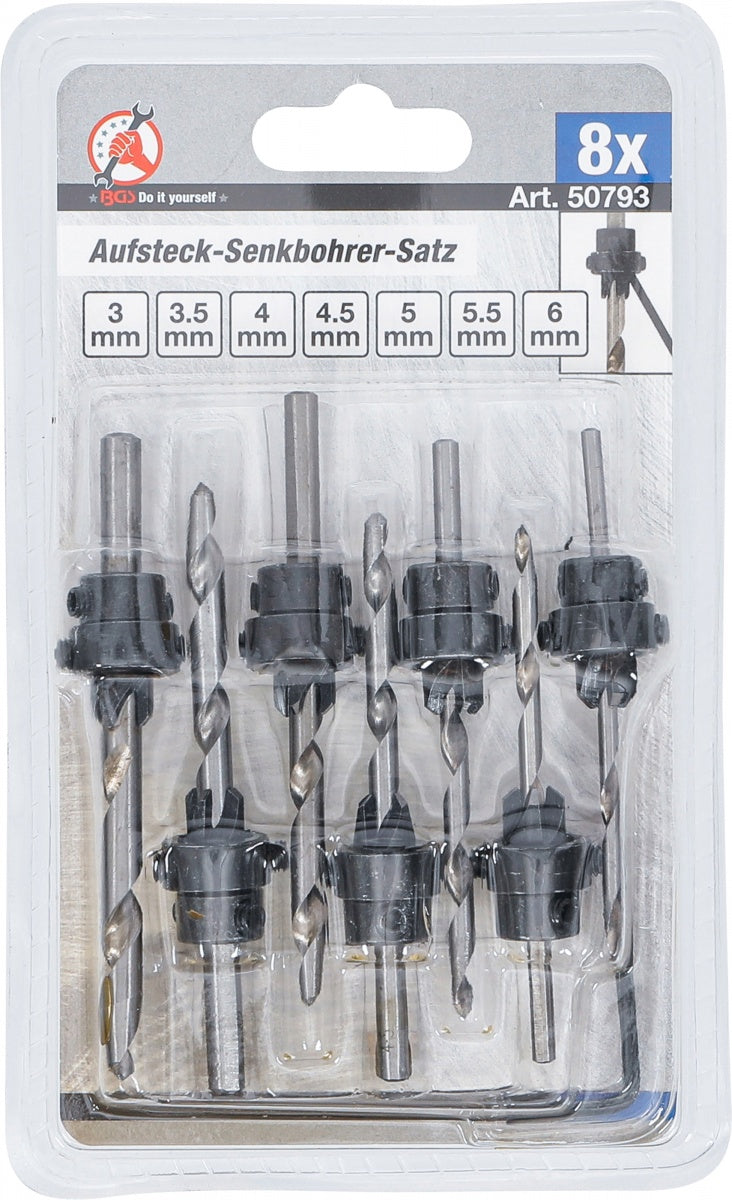 COUNTERSINK DRILL BIT | 8 PCS. (50793)