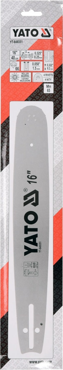 CHAINSAW GUIDE BAR 0,325" / 0,058" 16"U (YT-849351)