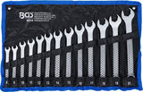 COMBINATION SPANNER SET | OPEN END WITH RATCHET FUNCTION | 8 - 21 MM | 13 PCS. (8914)