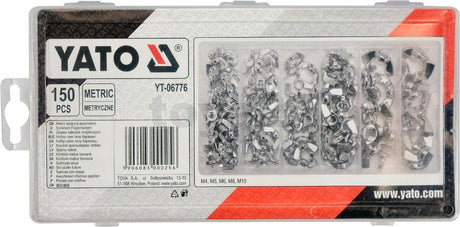 150 PCS WING NUTS ASSORTMENT (YT-06776)