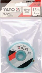 SOLDER WICK/BRAID 2.0MM X 1,5M (YT-82531)