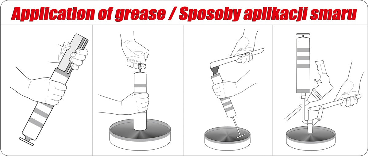 PNEUMATIC GREASE GUN CONTINUOUS MODEL (YT-07057)