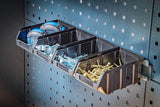 VISUAL STORAGE BOX SET | WITH SUSPENSION RAIL | FOR STORAGE SYSTEM COMBINATION | 4 PCS. (80195)