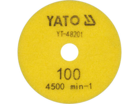 DIAMOND POLISHING DISC 100MM GR.100 (YT-48201)
