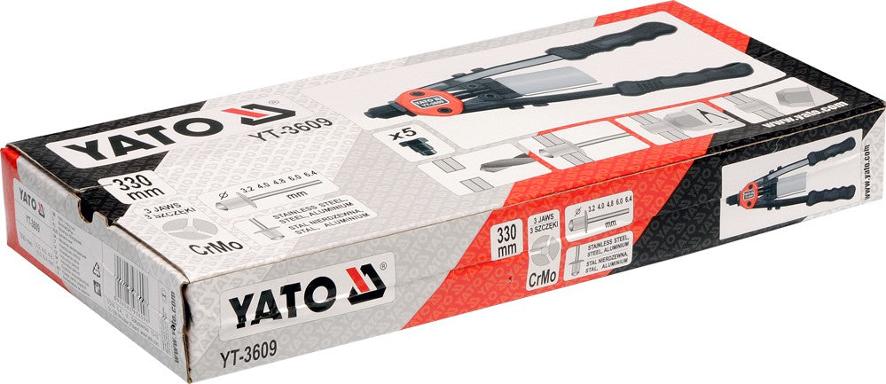 HAND RIVETING TOOL 3.2-6.4MM (YT-3609)