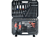 198 PCS SOCKET SET 1/4" 3/8" 1/2" (YT-38850)