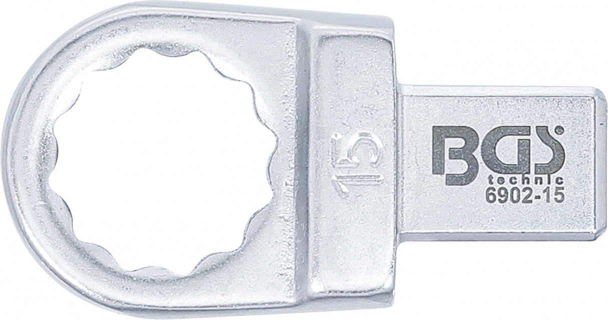 PUSH FIT RING SPANNER | 15 MM | SQUARE SIZE 9 X 12 MM (6902-15)