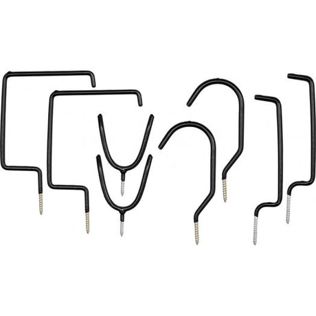 CEILING AND WALL MOUNTABLE HOOK SET | 8 PCS. (74689)