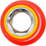 VDE SOCKET, HEXAGON | 12.5 MM (1/2") DRIVE | 12 MM (72062)