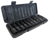 IMPACT SOCKET SET LONG | 12.5 MM (1/2") | 10-24 MM | 10 PCS. (SK1210)