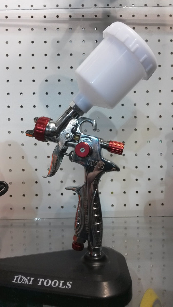 MINI PAINT SPRAY GUN | HVLP | Ø 0.8 MM | 120 CM³ (HVLP2008-3)