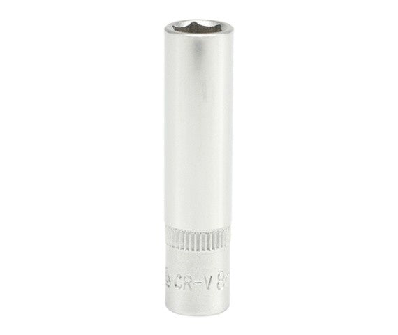 SOCKET  8MM 1/4" 6PT CV DEEP (YT-1419)