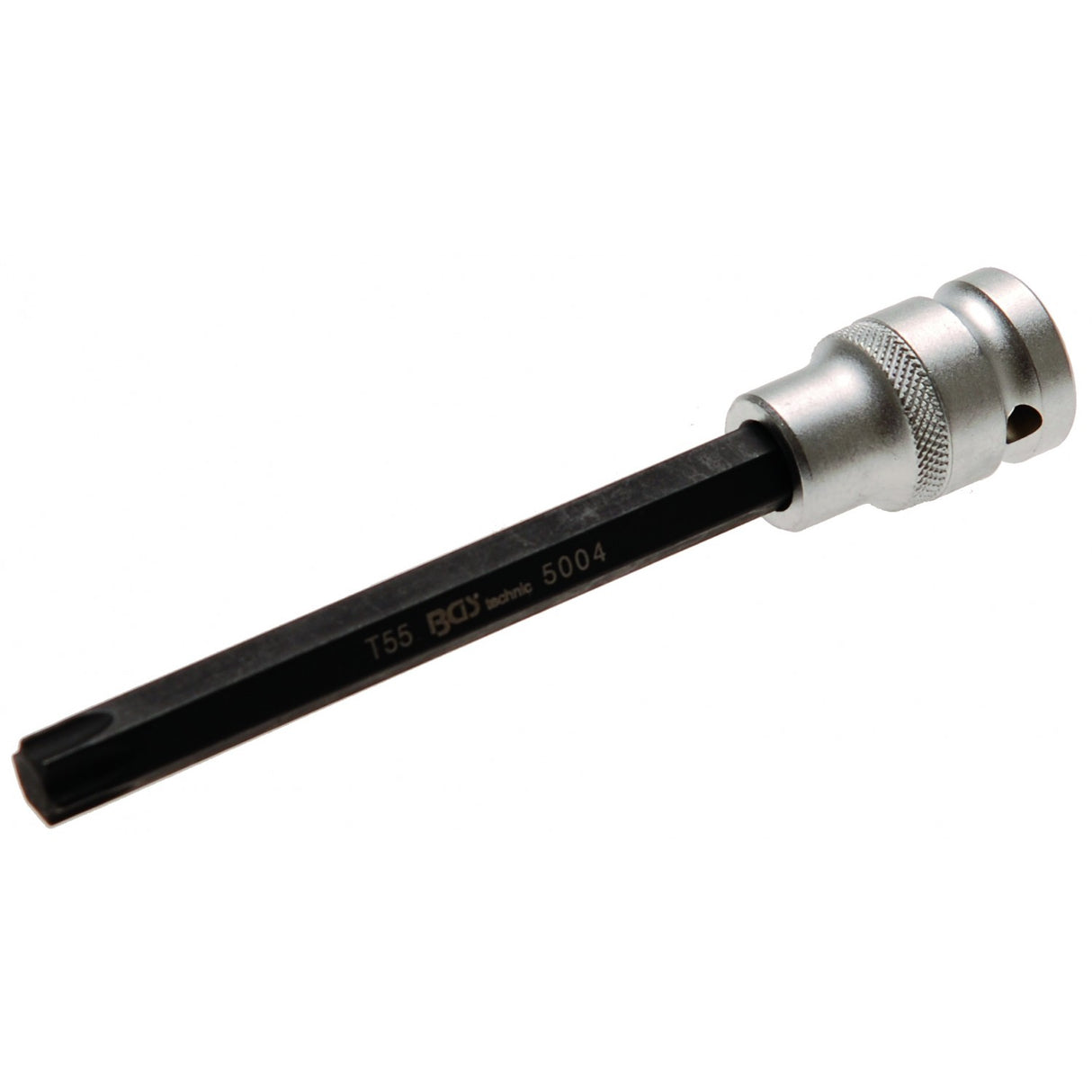 PRESSED BIT IN SOCKET | LENGTH 140 MM | 12.5 MM (1/2") | T-STAR (TORX) T55 (5004)