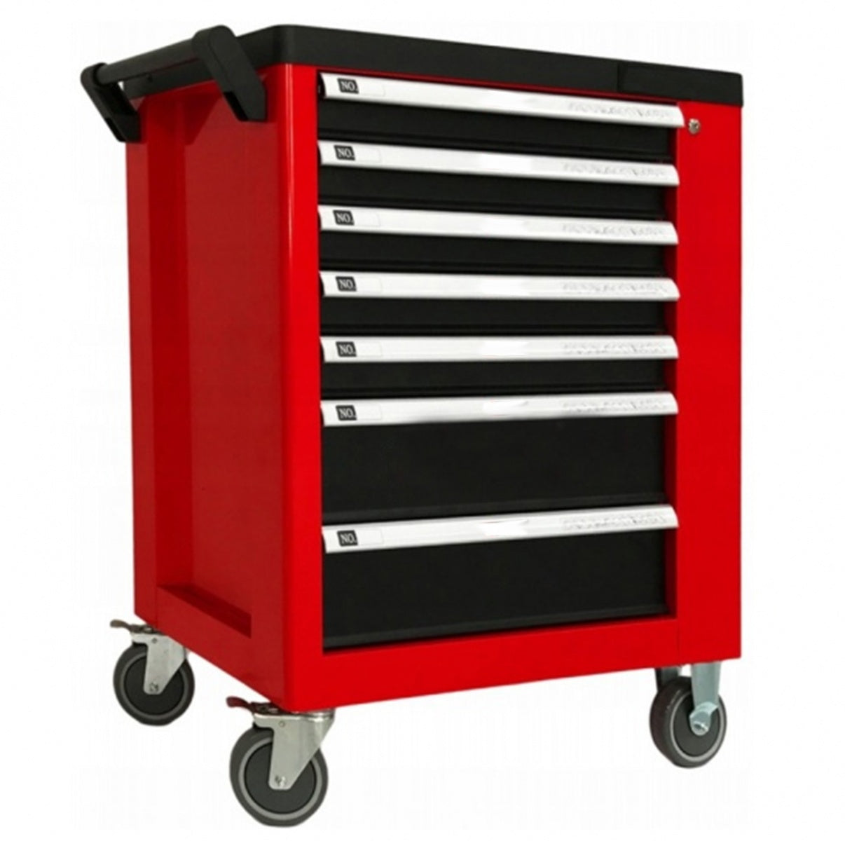 TOOL CABINET ON CASTERS | 7 DRAWERS | 1 SIDE DOOR | EMPTY (H7001)
