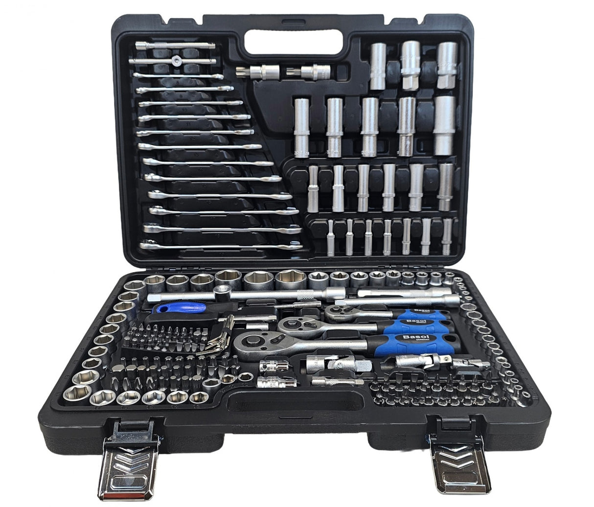 TOOL SET | 6.3 MM (1/4") / 10 MM (3/8") / 12.5 MM (1/2") | 216 PCS. (BS121216)
