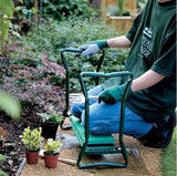 FOLDABLE GARDEN BENCH AND KNEE PROTECTION WITH TOOL BAG | 2 IN 1 (ST-1)