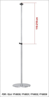 FLOOR STAND FOR INFRARED HEATER, S/S (YT-99571)