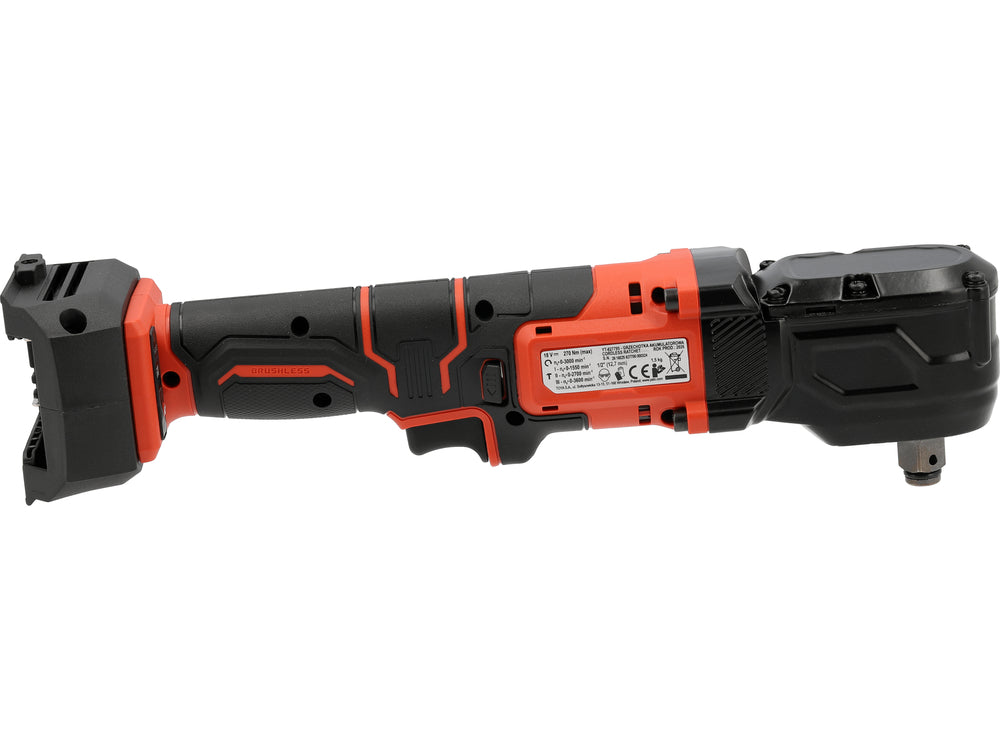 CORDLESS IMPACT RATCHET | 1/2′ | 270NM | 18V | WITHOUT BATTERY (YT-827795)