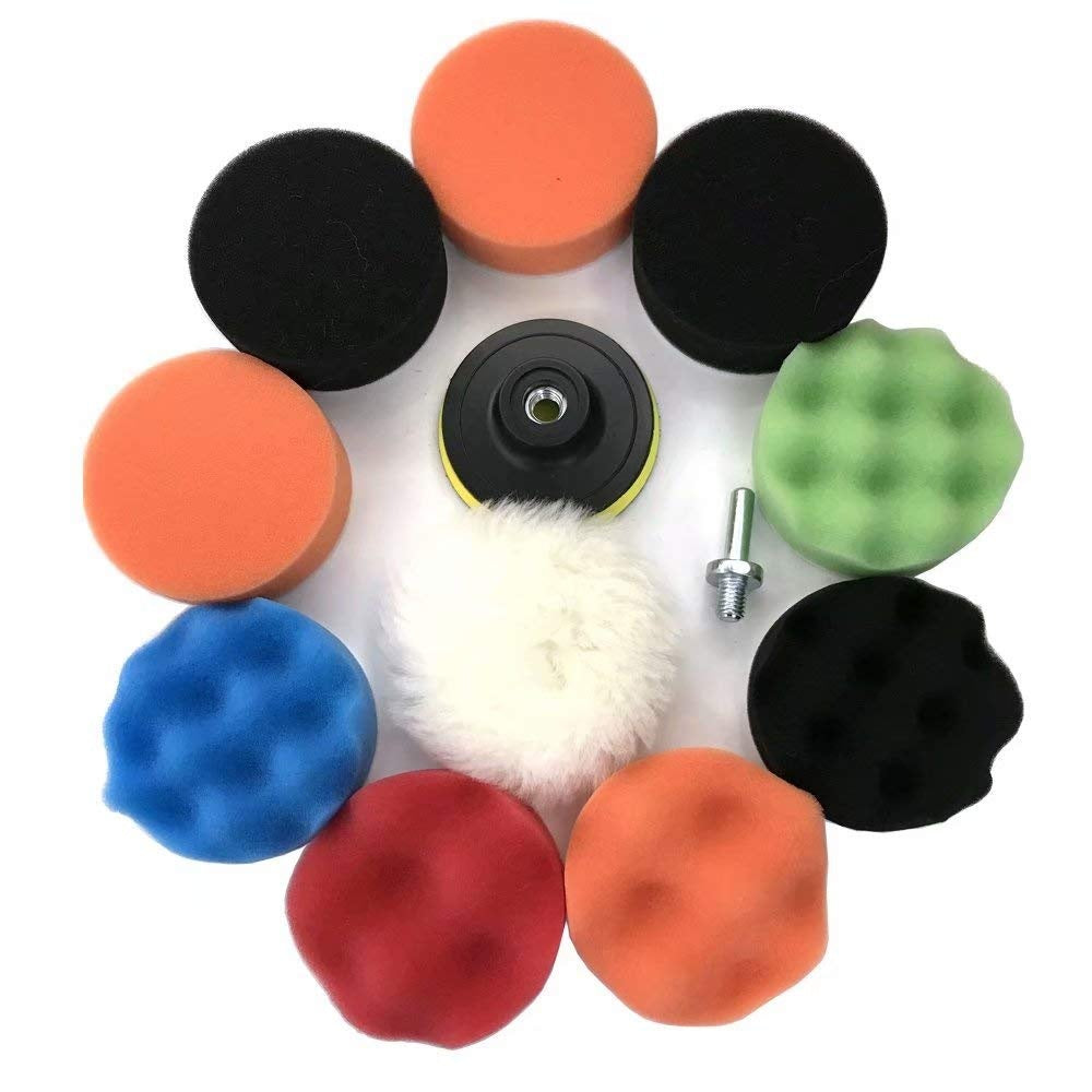 POLISHING PAD SET | Ø 115 MM | 12 PCS. (BW1012)