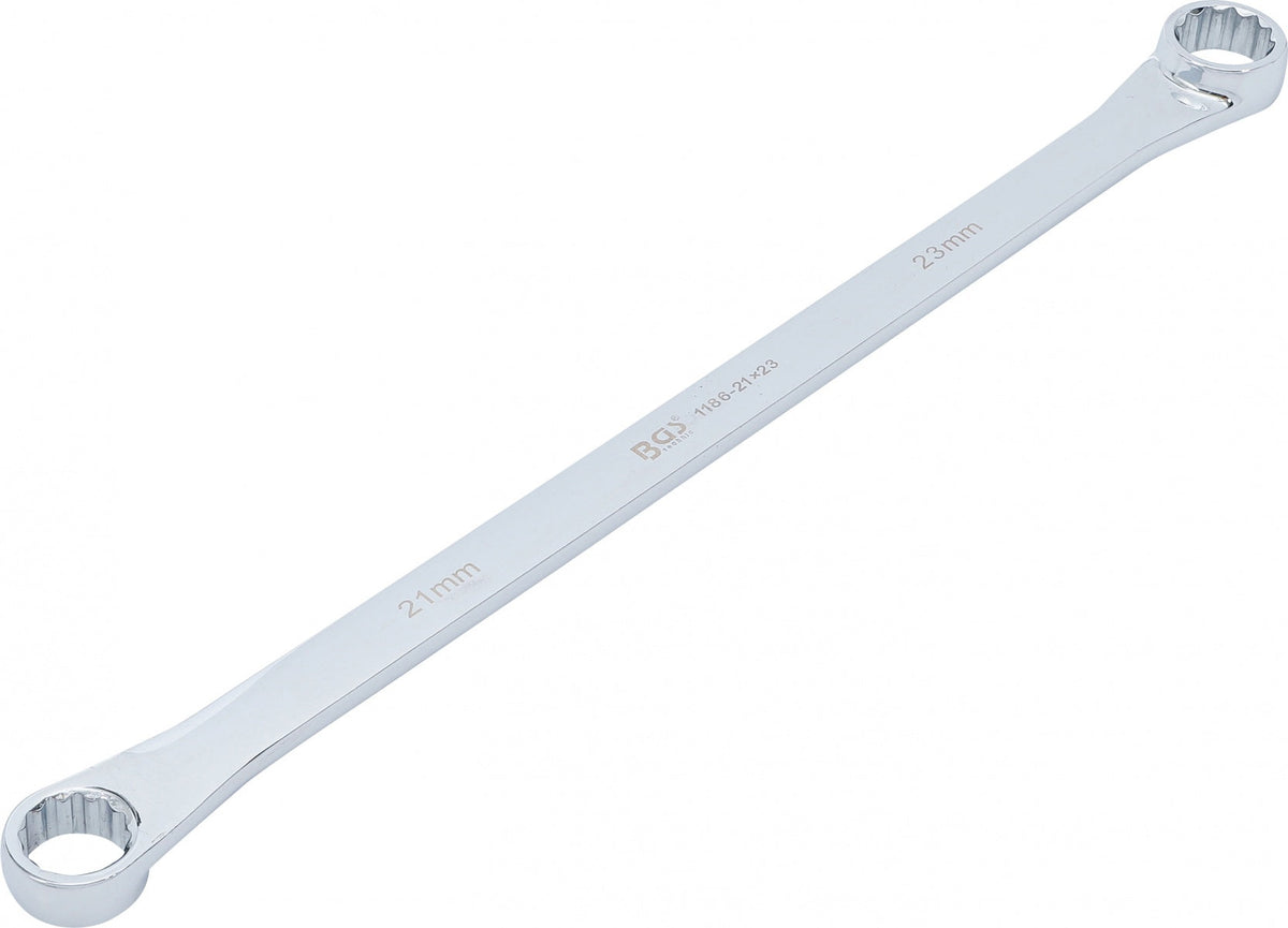 DOUBLE OPEN-END RING WRENCH | LONG TYPE | 21X23 MM (1186-21X23)