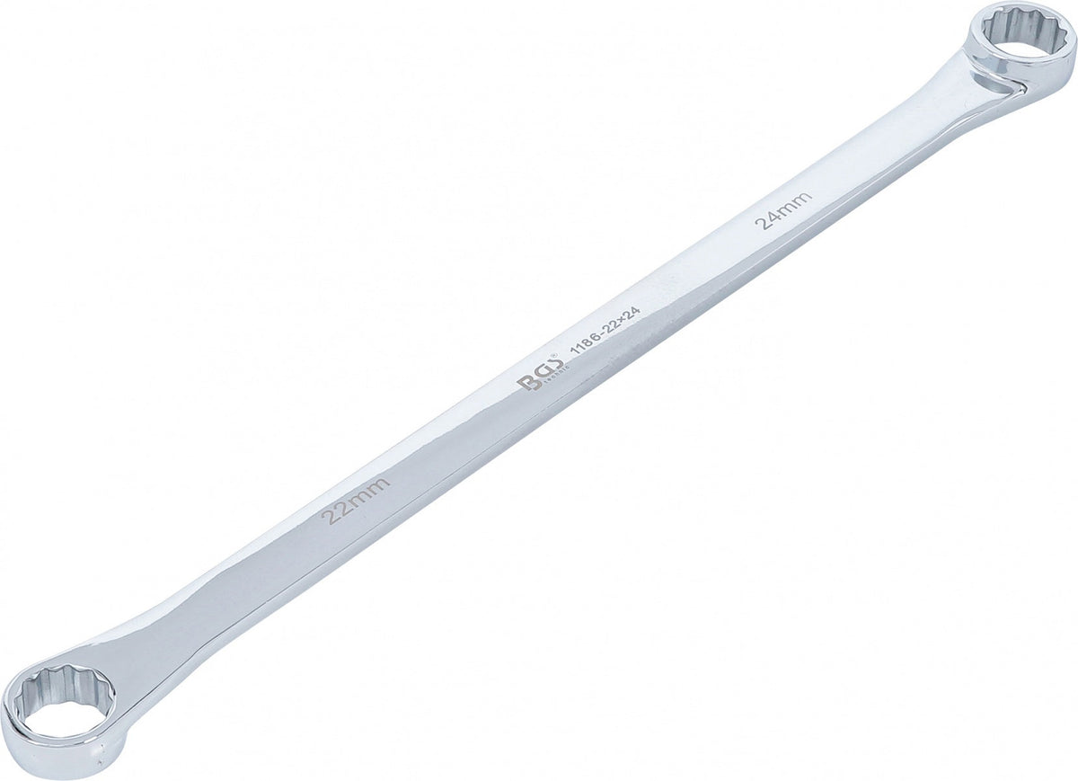 DOUBLE RING SPANNER | LONG TYPE | 22X24 MM (1186-22X24)