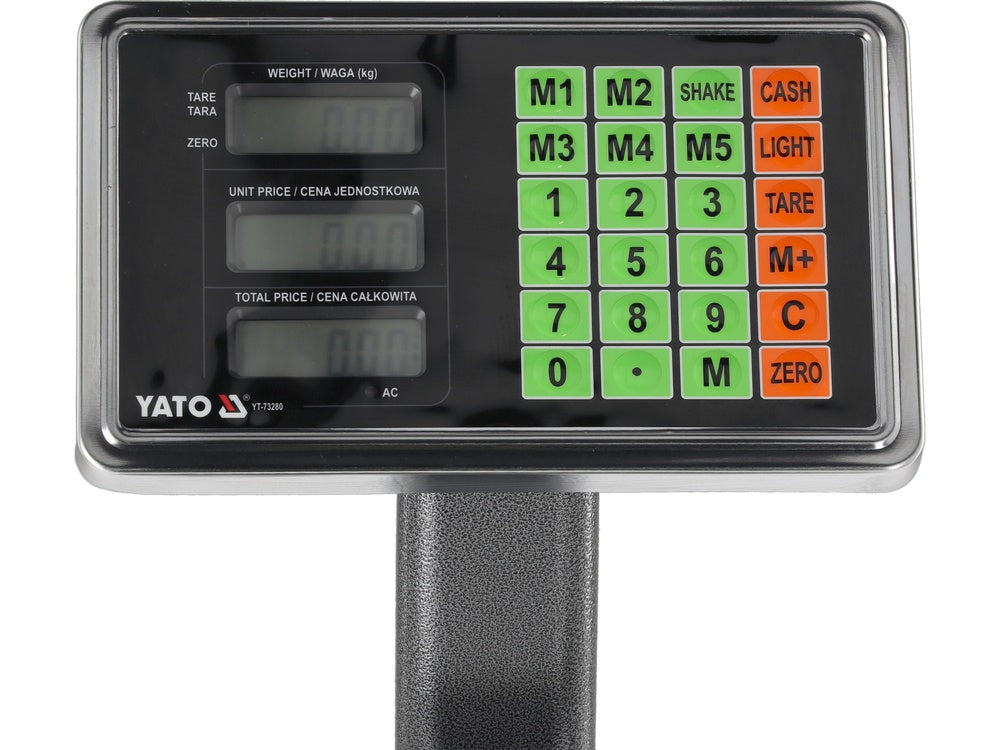 ELECTRONIC PLATFORM SCALE 150KG/50G (YT-73280)