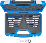 RATCHET COMBINATION WRENCH SET | SHORT | ADJUSTABLE | 8 - 19 MM | 12 PCS. (6543)