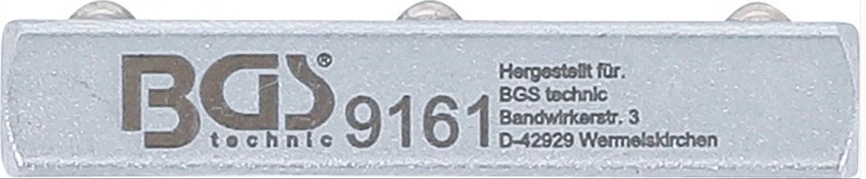 SQUARE PART | EXTERNAL SQUARE 6.3 MM (1/4") | FOR BGS 9160 (9161)