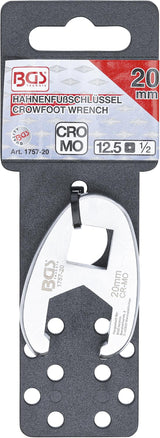 CROWFOOT SPANNER | 12.5 MM (1/2") DRIVE | 20 MM (1757-20)