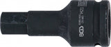 IMPACT BIT SOCKET | LENGTH 100 MM | 20 MM (3/4") DRIVE | INTERNAL HEXAGON 21 MM (6185-H21)