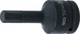 IMPACT BIT SOCKET | LENGTH 100 MM | 20 MM (3/4") DRIVE | INTERNAL HEXAGON 14 MM (6185-H14)