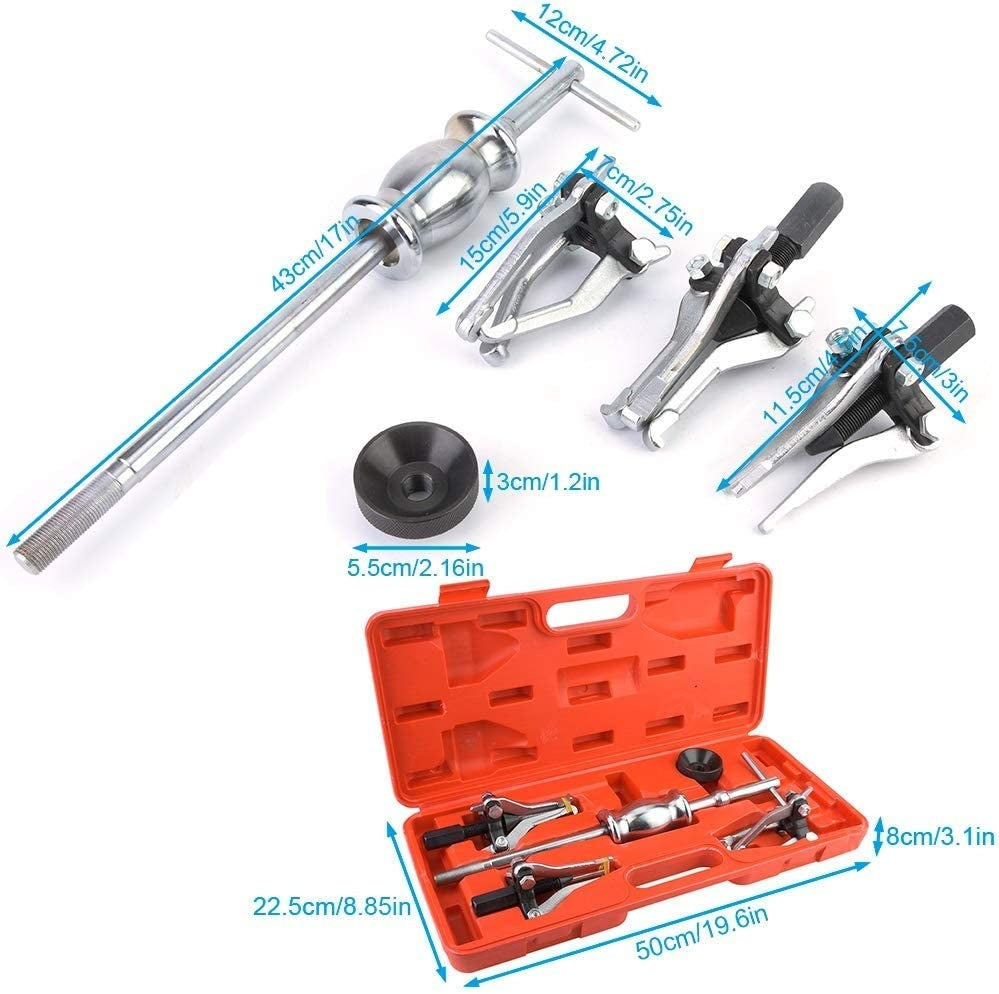 INTERNAL AND EXTERNAL BEARING PULLER WITH SLIDE HAMMER (B-7005)