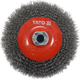 CUP BRUSH 125MM M14 INOX (YT-47612)