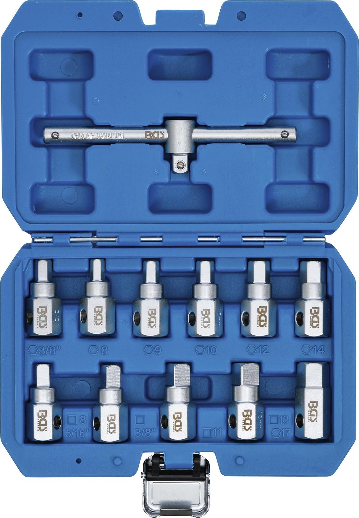 UNIVERSAL OIL DRAIN SOCKET SET | 12 PCS. (1017)